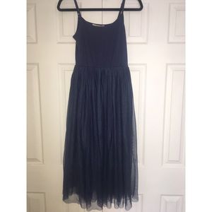 Forever 21 Navy blue tulle dress
